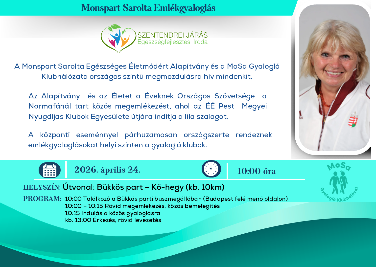 Monspart Sarolta Memorial Walk