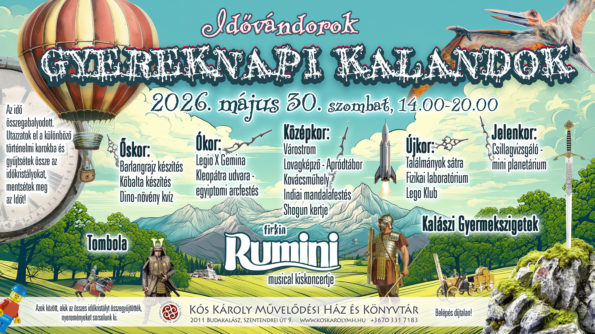 Time Travelers – Children's Day Adventures in Budakalász