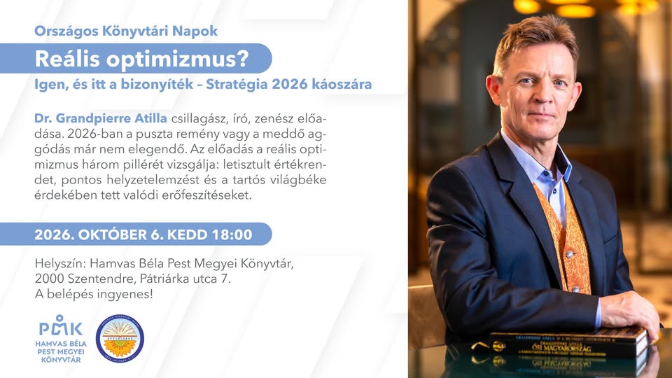 Realistic optimism? Yes, here's the proof – Strategy for 2026 chaos, Szentendre