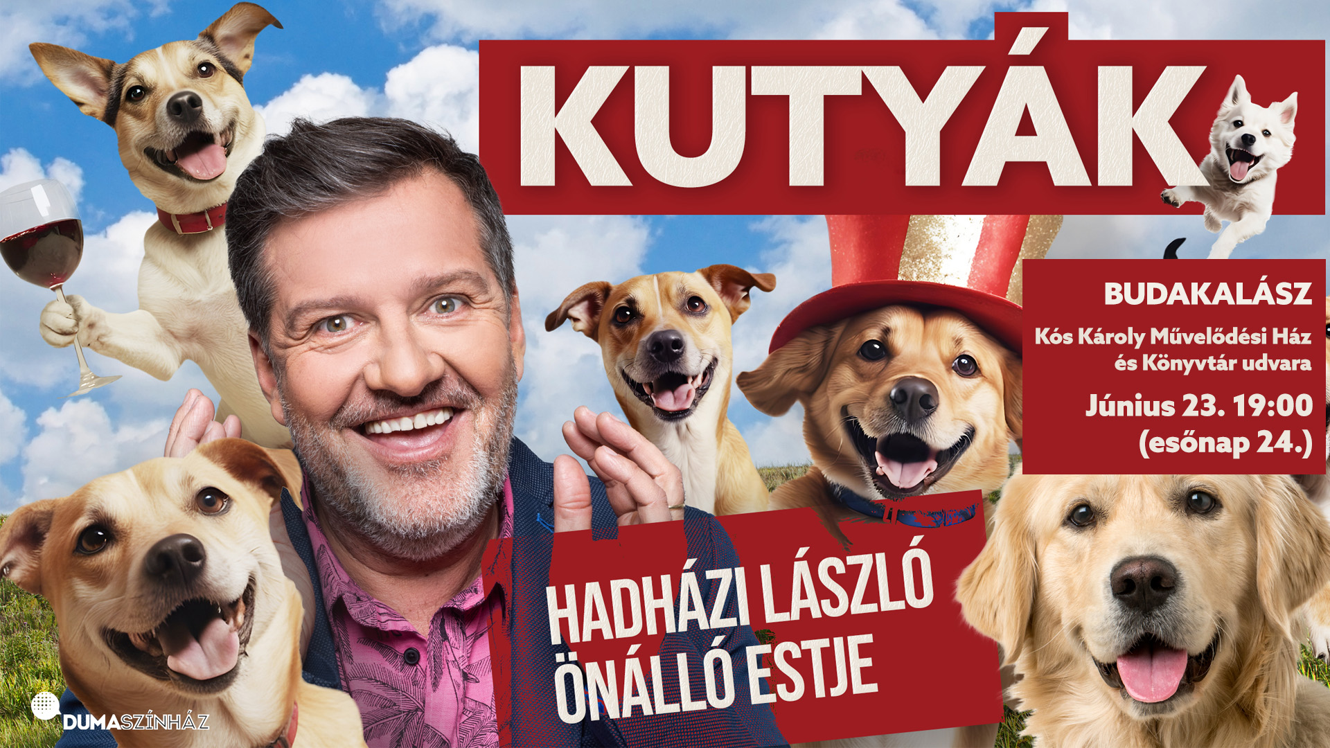 Stand-up Comedy: "Growing Up" – Kőhalmi Zoltán, Budakalász