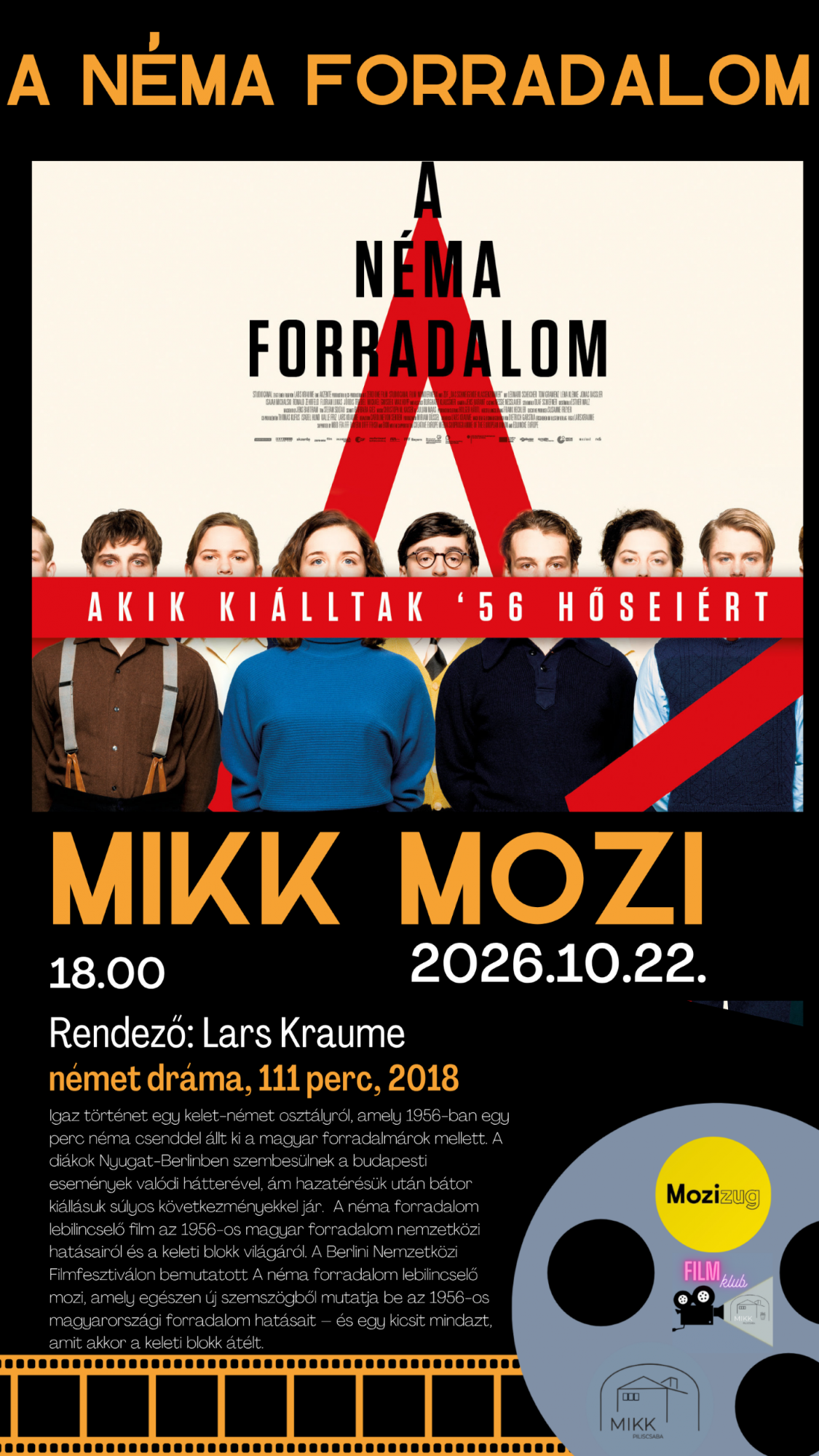 MIKK Film Club: The Silent Revolution, Piliscsaba