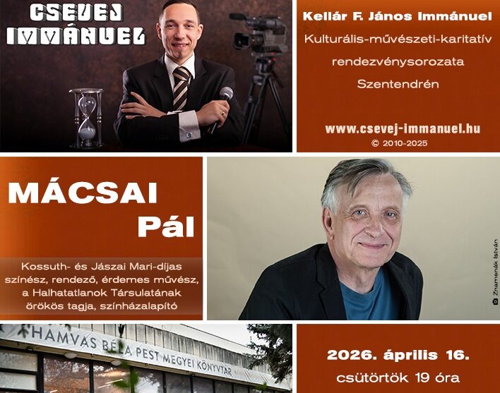 Csevej Immánuel with Mácsai Pál