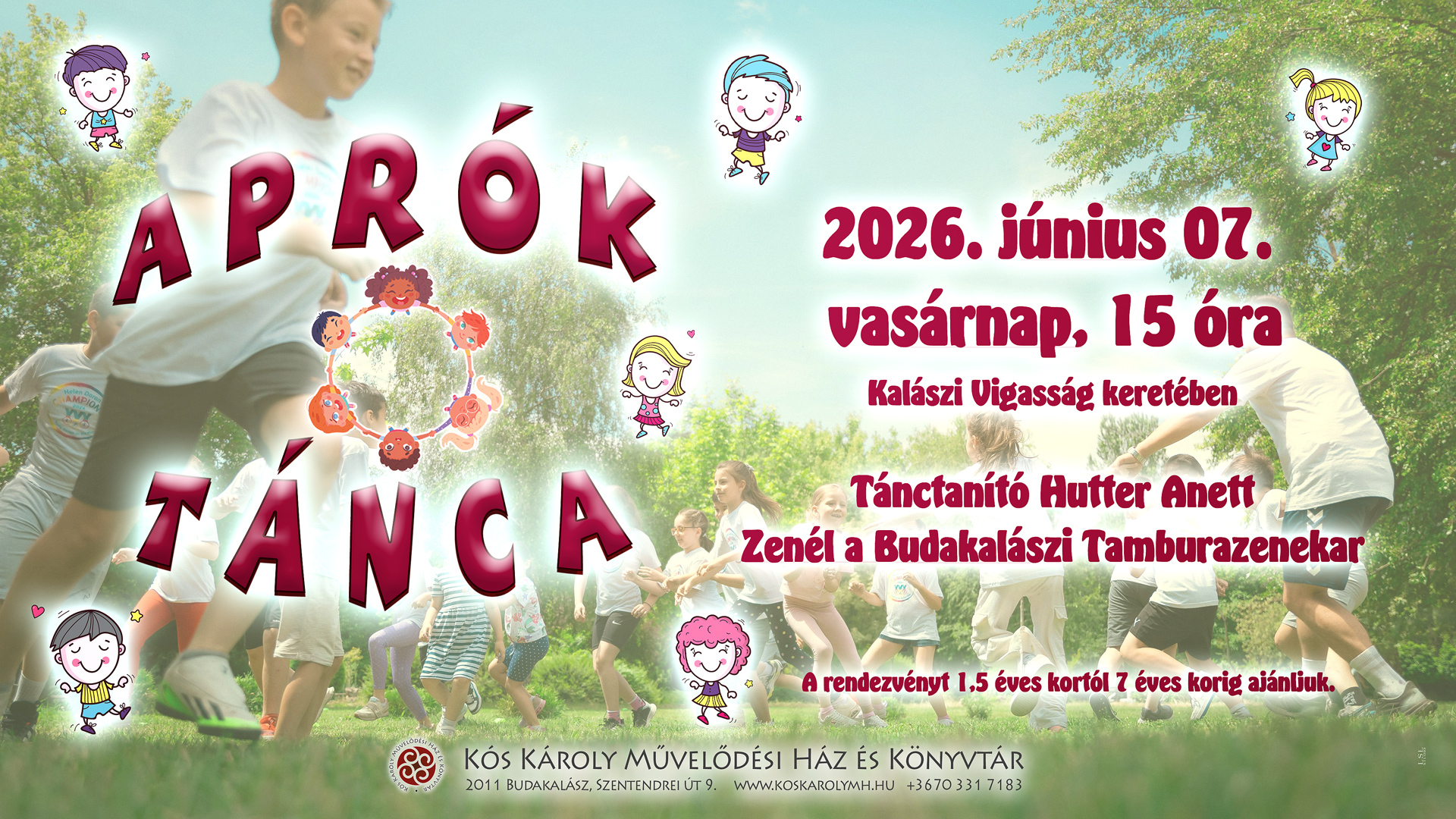 Children's Dance at the Kalászi Vigasságok Festival
