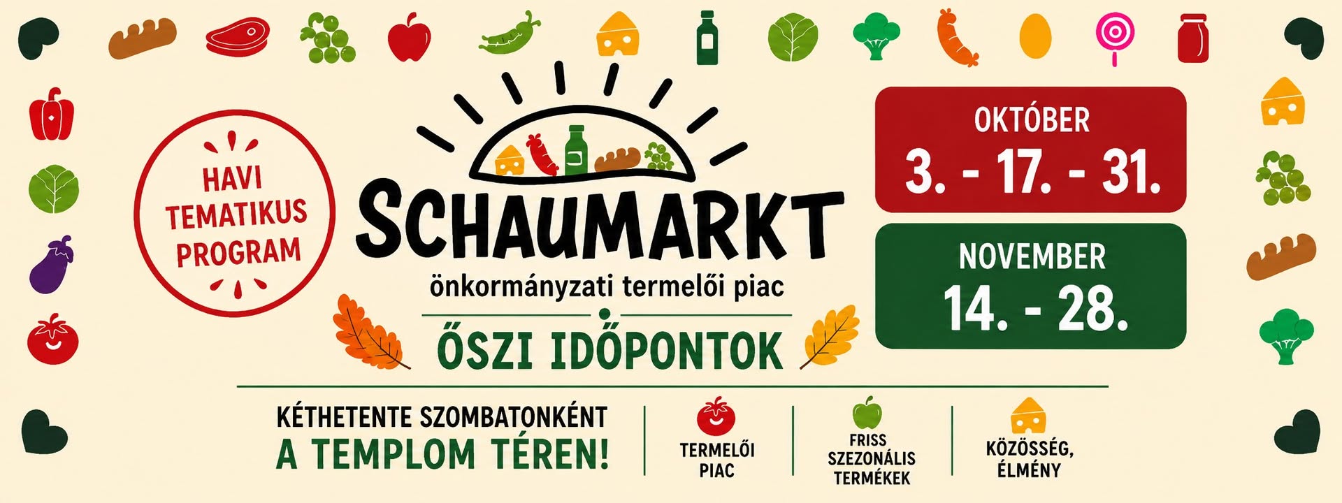 Autumn Treats at the Schaumarkt, Solymár