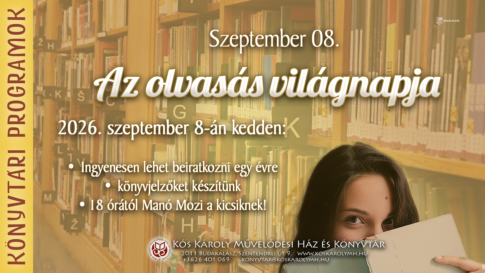 Library Program — Guest Speaker Dr. József Béres Jr., Budakalász