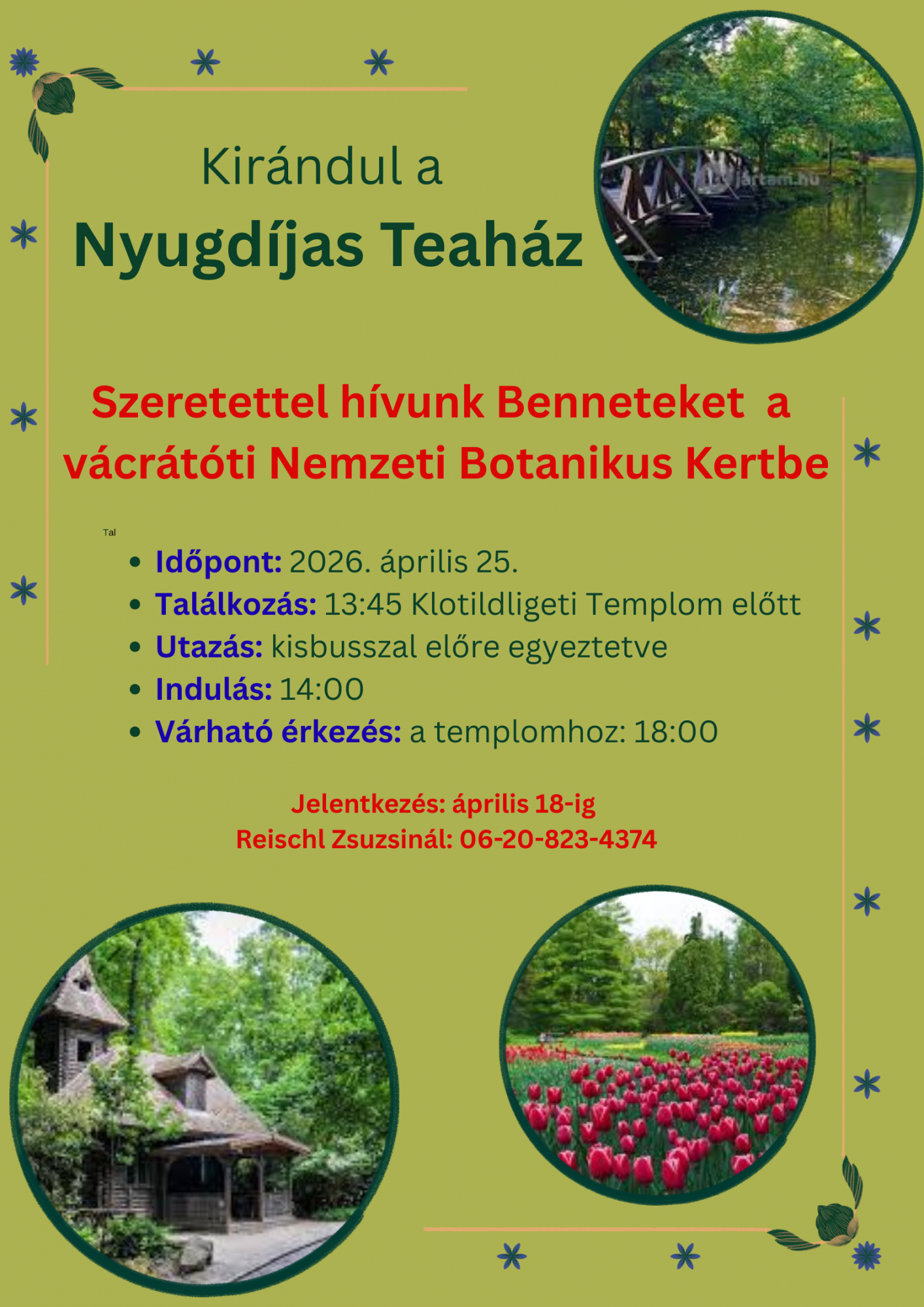 Visit to Vácrátót Botanical Garden