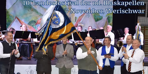 10th national gathering of German wind orchestras in Hungary