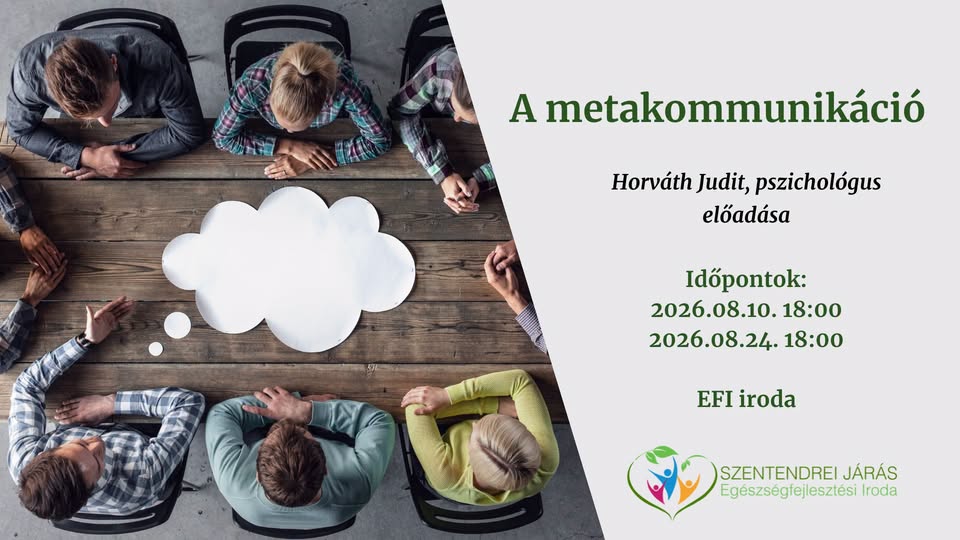 Metacommunication Workshop with Practical Exercises, Szentendre